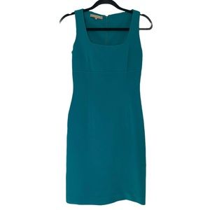 Michael Kors high end Italy teal dress size 2